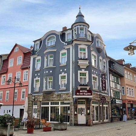 Hotel An Der Kapelle Meiningen Bagian luar foto